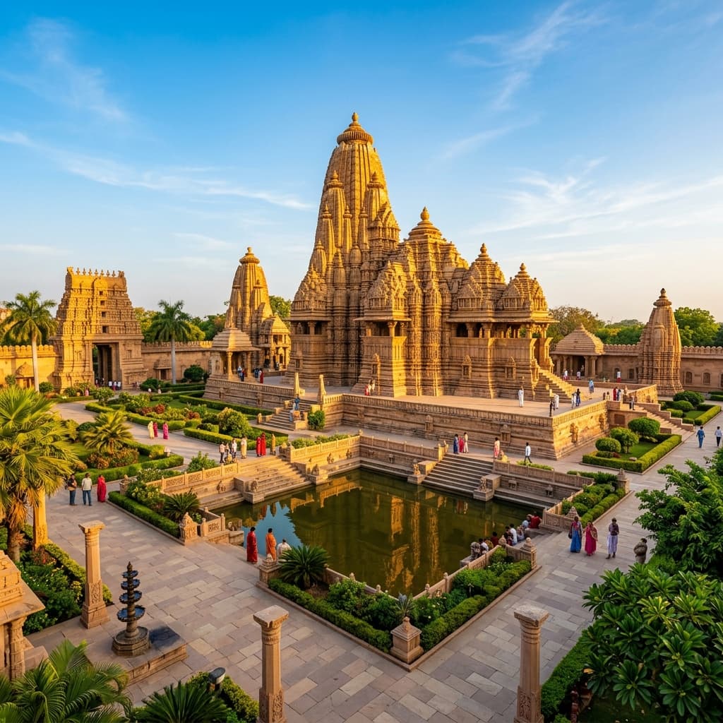 Ancient temple complex